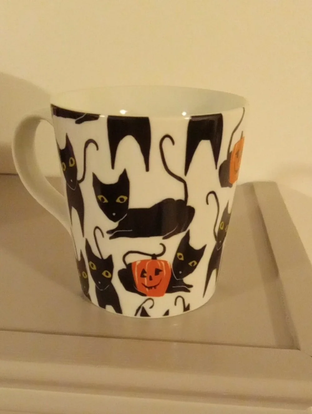 Crate & Barrel Halloween Mug NWOTS